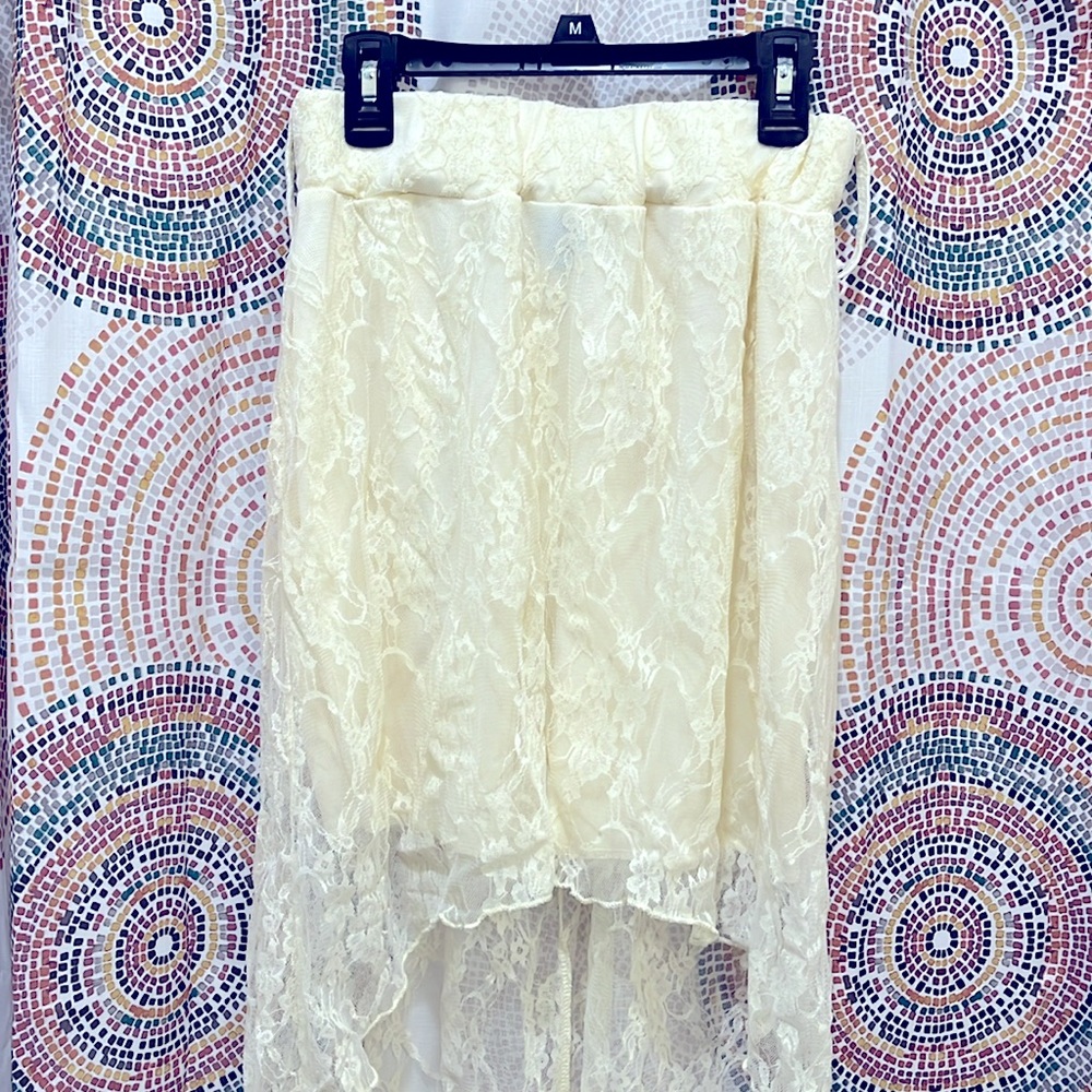 Rue 21 hi low lace skirt
